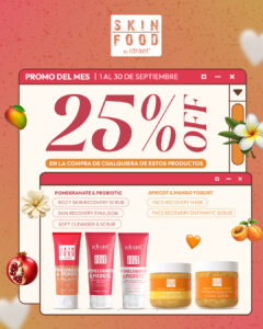 PROMO SEPTIEMBRE SKIN FOOD
